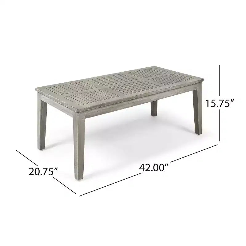 Christopher Knight Home Hampton Salon de jardin 10 places en bois d'acacia et osier avec canapé et causeuse