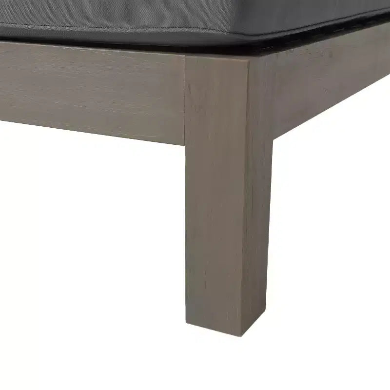GDFStudio Keith - Ensemble de canapés de jardin modulables 5 places en bois d'acacia avec coussins résistants à l'eau