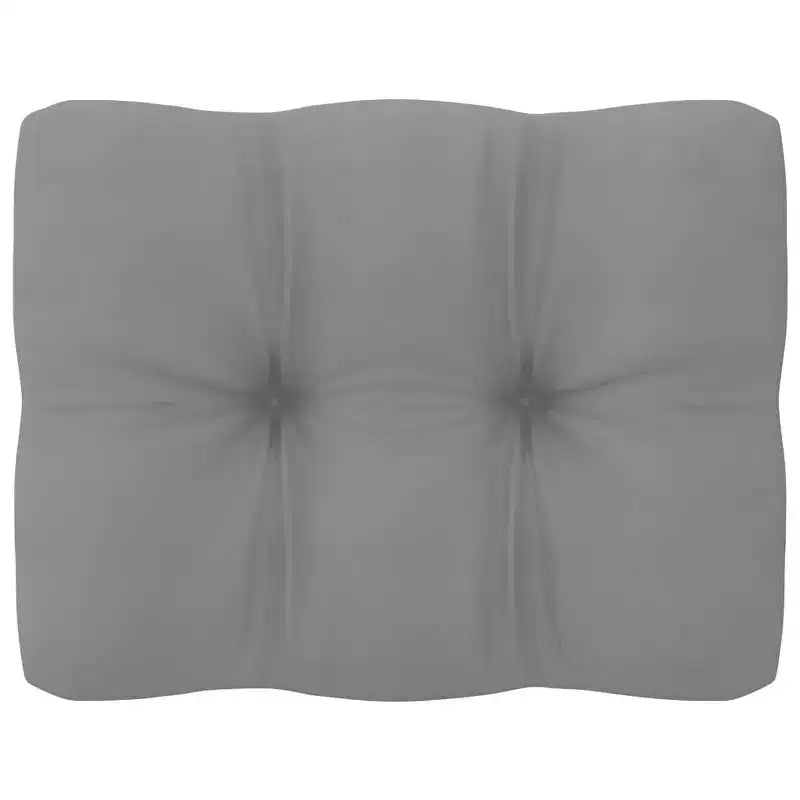 vidaXL Ensemble de jardin lounge bois naturel, gris
