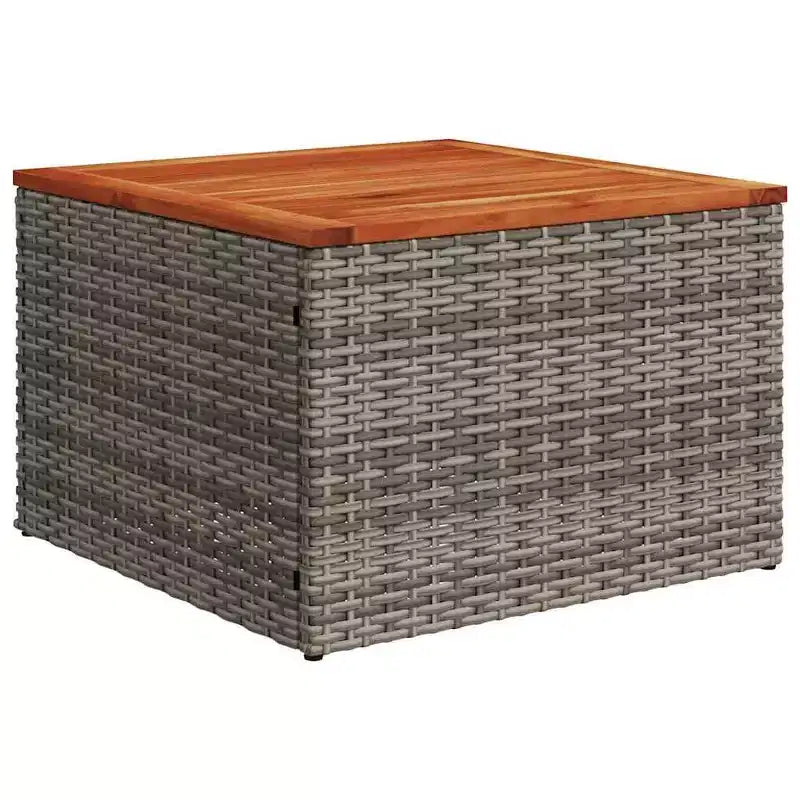 vidaXL Salon de jardin 14 pcs avec coussins Noir Résine tressée