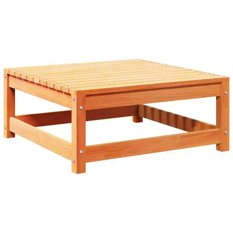 vidaXL Salon de jardin 8 pièces en bois de pin massif avec canapé modulable