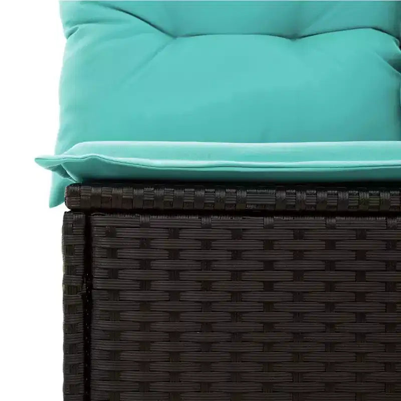 vidaXL Ensemble de canapés de jardin 11 pièces avec coussins en rotin synthétique gris (États-Unis seulement)
