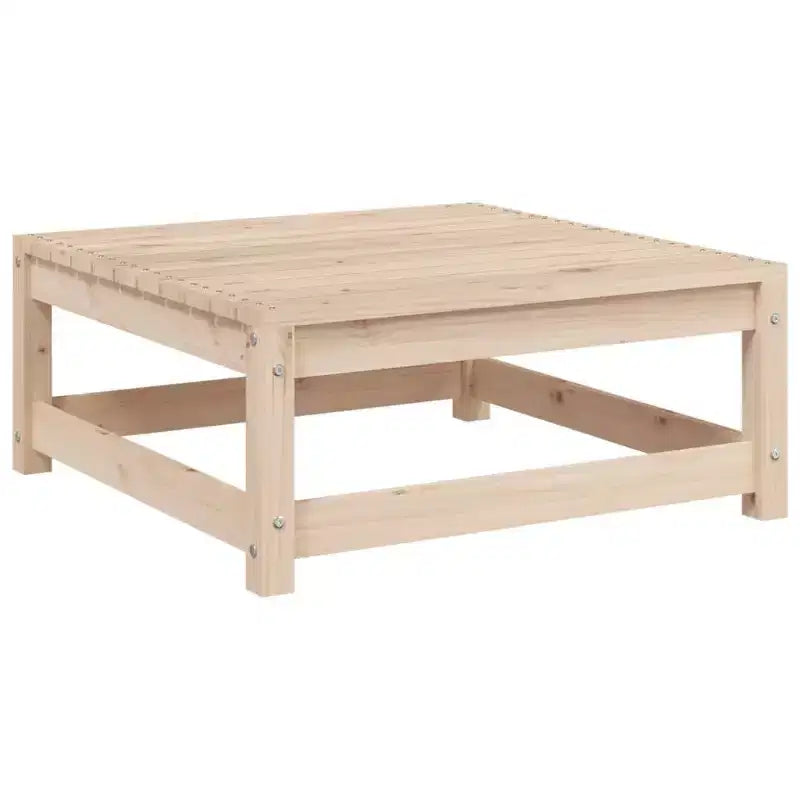 vidaXL Salon de jardin élégant en bois massif