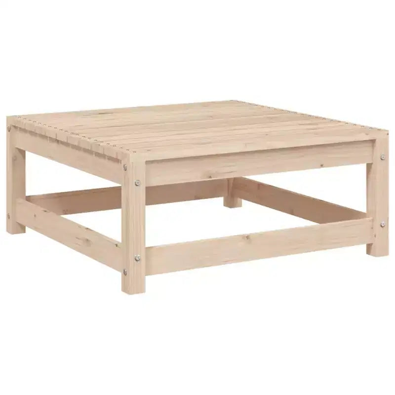 vidaXL Salon de jardin élégant en bois massif