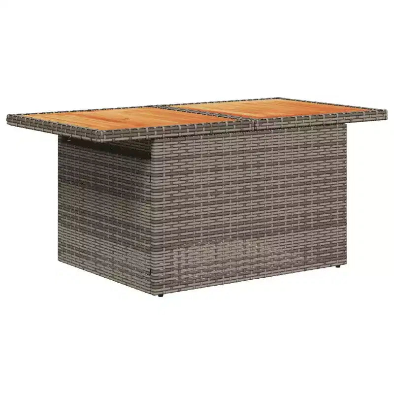 vidaXL Salon de jardin - Canapé d'extérieur modulable avec coussins