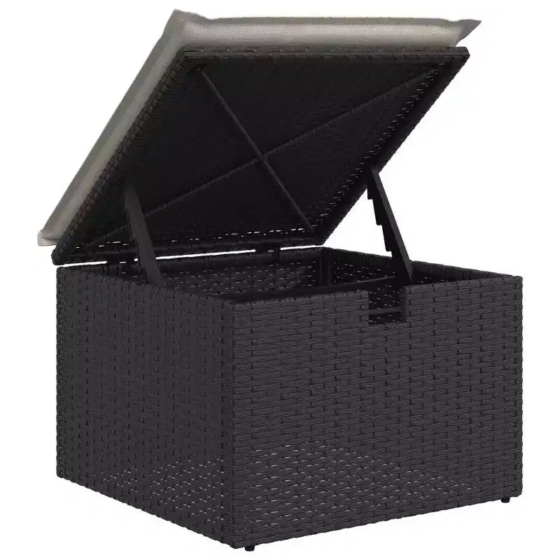 vidaXL Ensemble de canapés de jardin modulable avec coussins