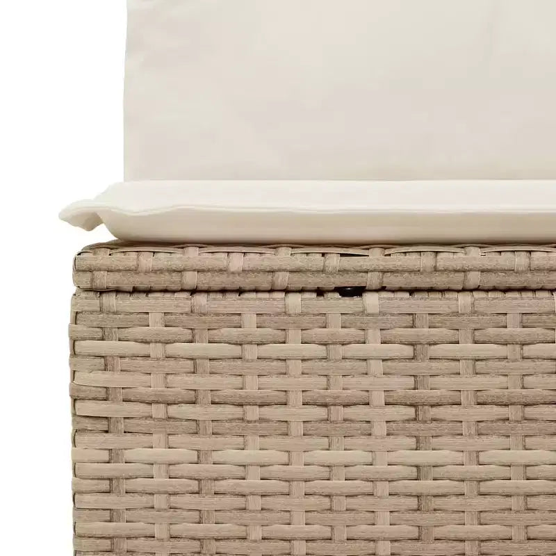 vidaXL Salon de jardin modulable avec coussins -ou Options