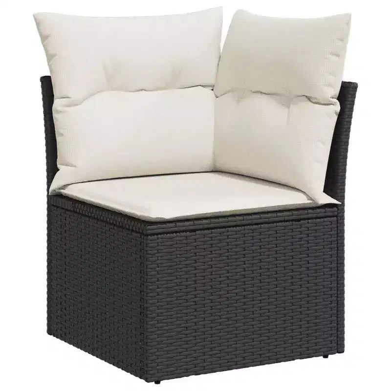 vidaXL Salon de jardin avec coussins – Confort extérieur moderne