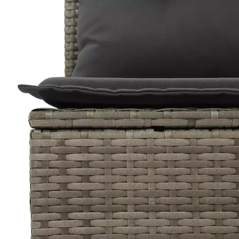vidaXL Salon de jardin avec coussins – Confort extérieur moderne