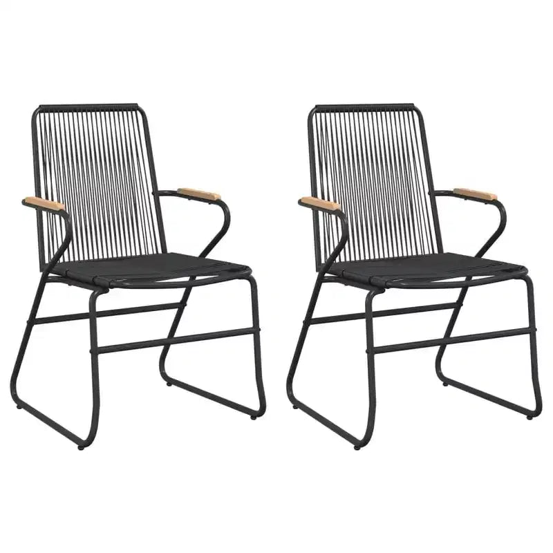 vidaXL Salon de jardin avec table basse en rotin synthétique