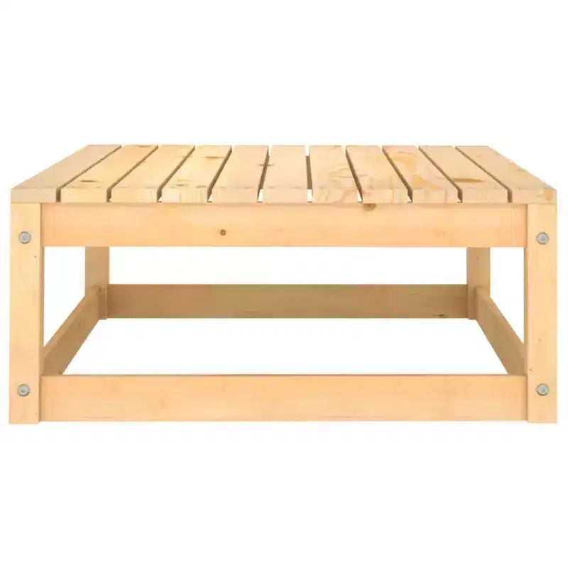 vidaXL Salon de jardin modulaire en pin massif, taille moyenne