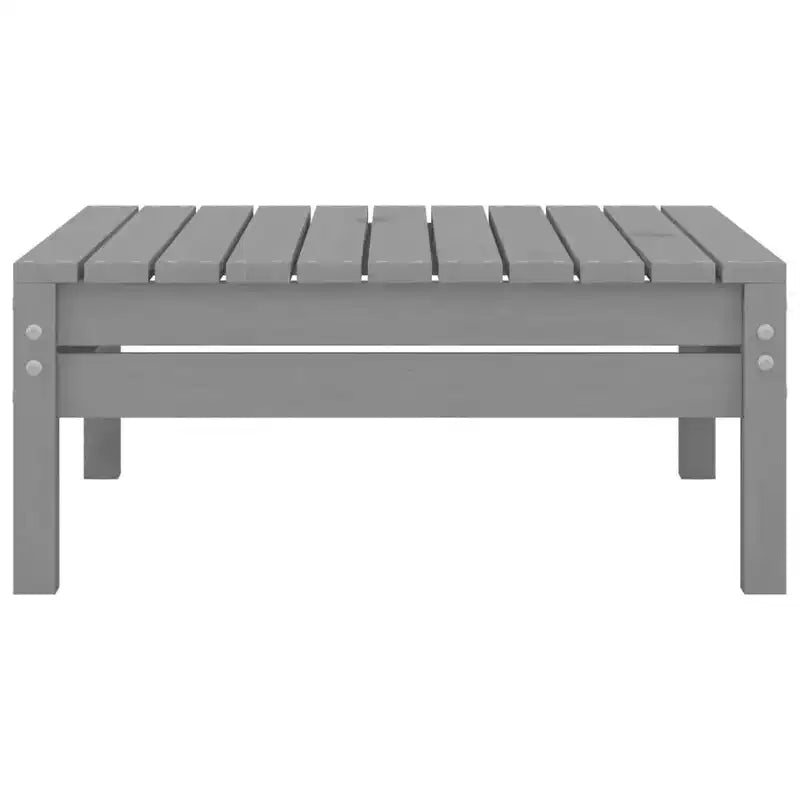 vidaXL Ensemble de jardin modulable en pin massif gris