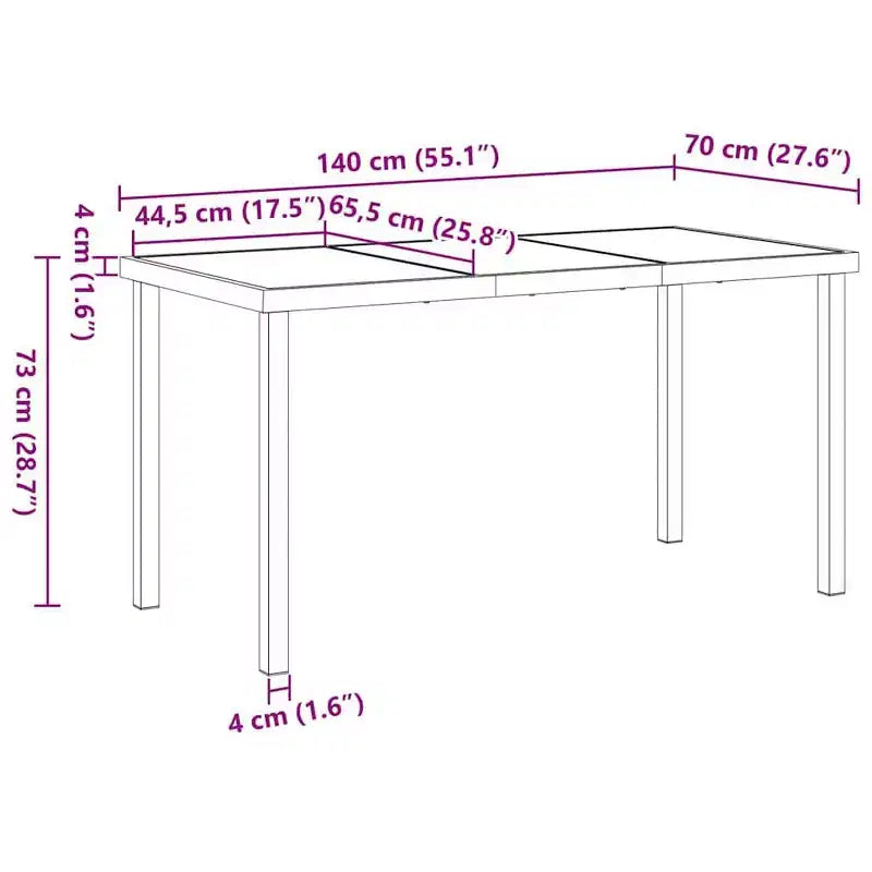 vidaXL Ensemble table et chaises avec coussin 5 pcs Rotin PE gris