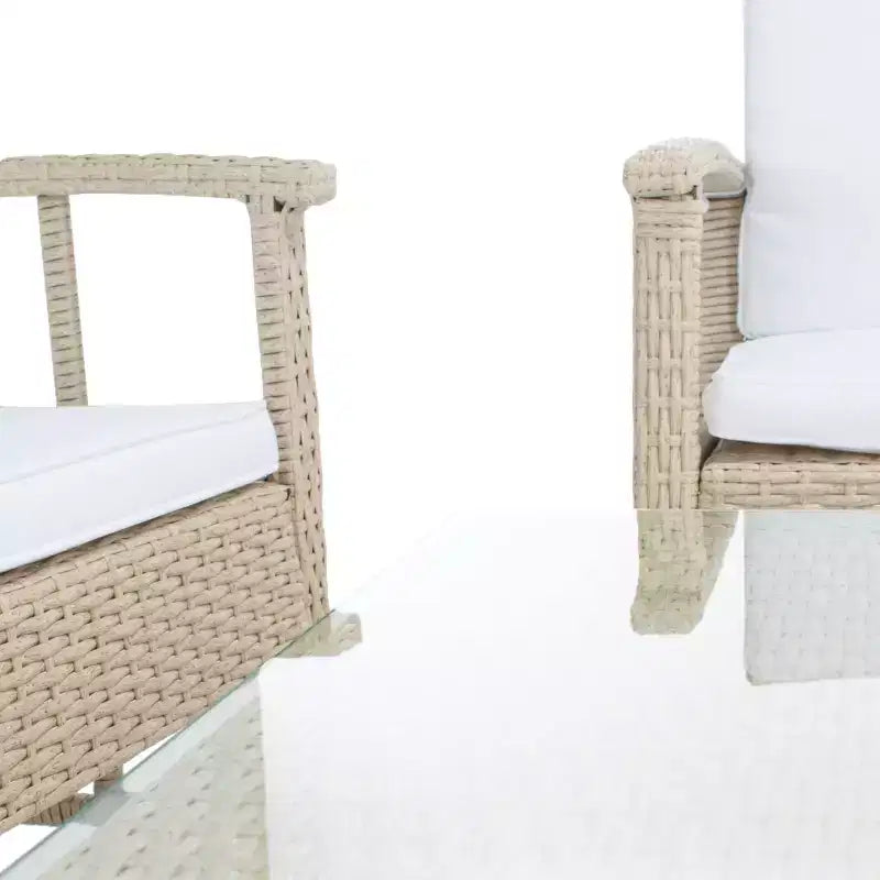 Ensemble de salon Reslor 4 pièces - Intérieur/Extérieur - PAT7713 - Safavieh
