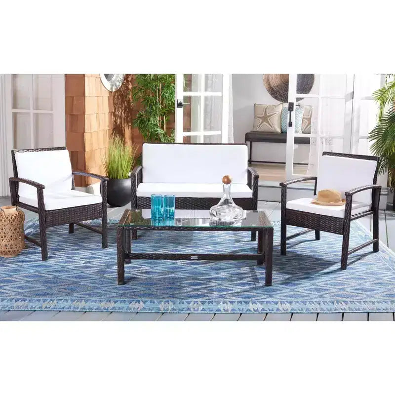 Ensemble de salon Krissy - Intérieur/Extérieur - PAT7711 - Safavieh