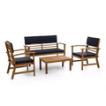 Greemotion 4pc Hana Small Space Outdoor Conversation Set