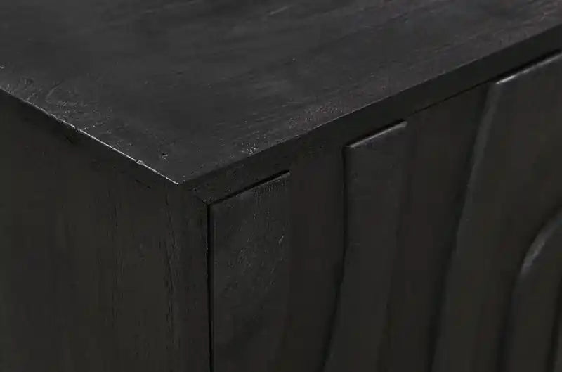 Meuble TV moderne de 60 po avec rangement et gestion des câbles pour téléviseurs jusqu'à 80 po
