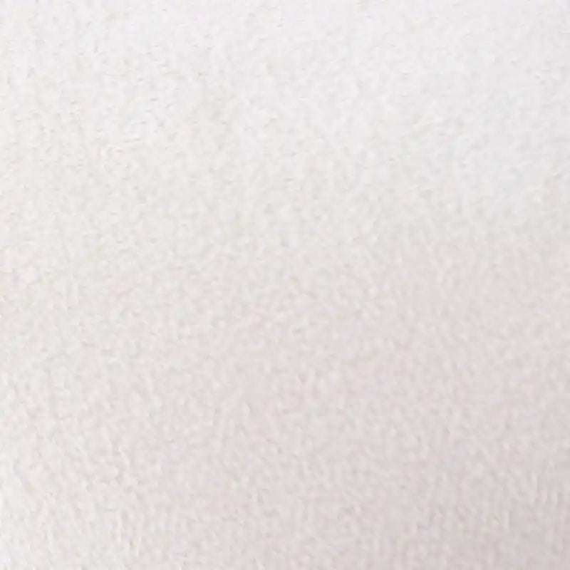 Pouf rond en tissu avec base dorée de 17 po