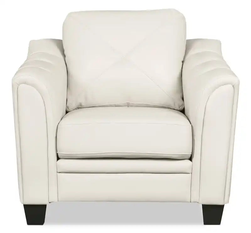 Canapé 40 places en tissu imitation cuir avec capitonnage à boutons
