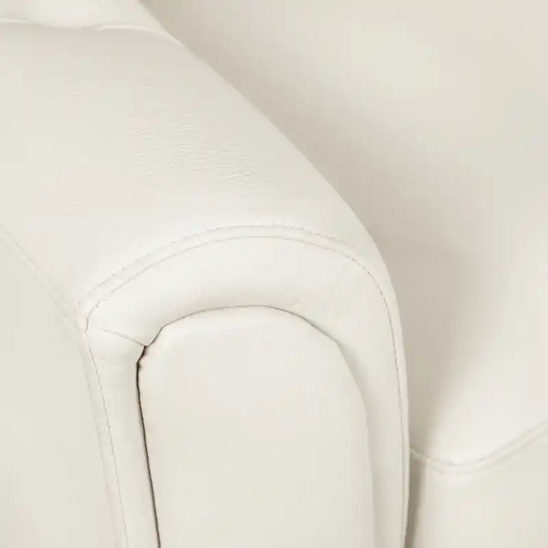 Canapé 40 places en tissu imitation cuir avec capitonnage à boutons