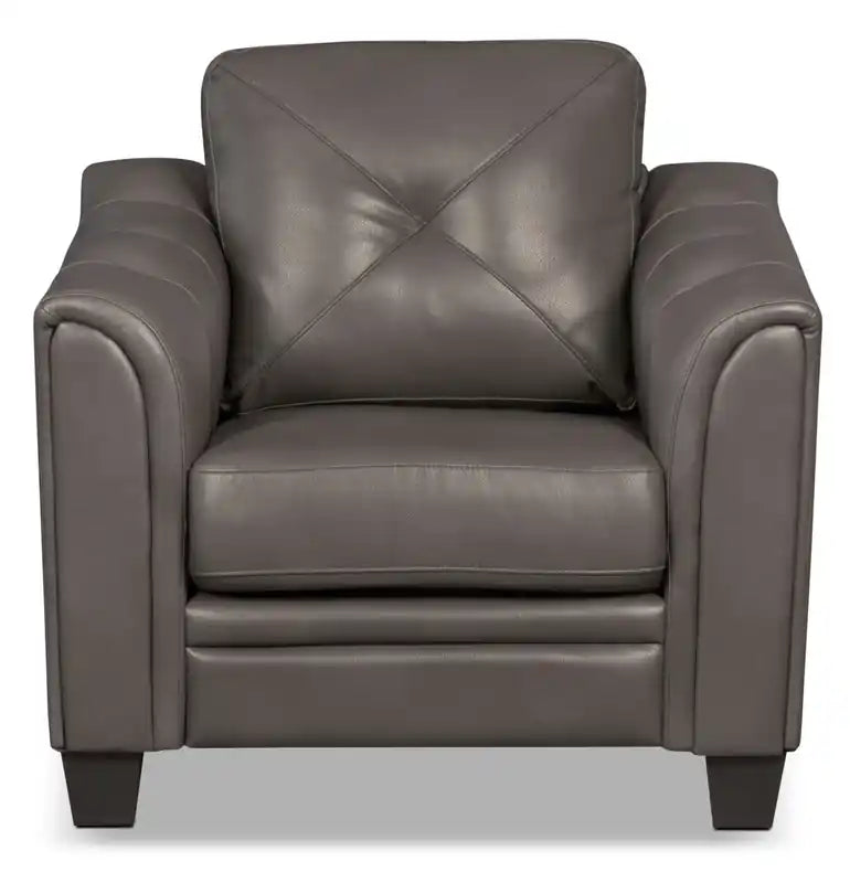 Canapé 40 places en tissu imitation cuir avec capitonnage à boutons