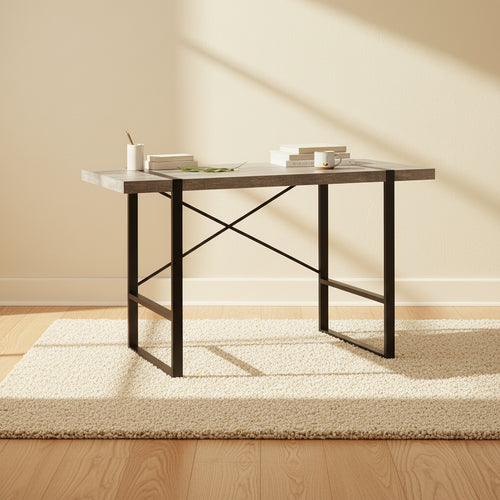 Avery 49 Reclaimed Wood Look Office Desk