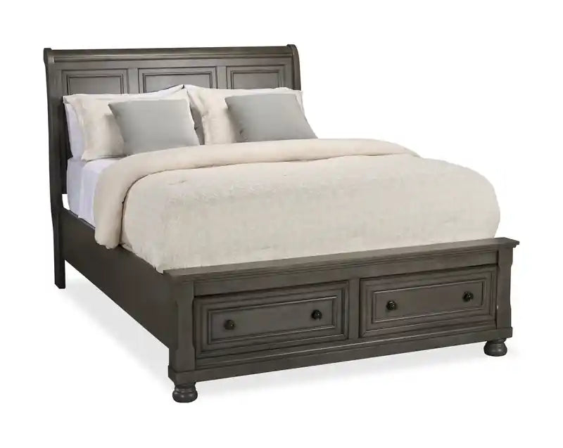 Chelsea Platform Storage Bed with Headboard & Frame