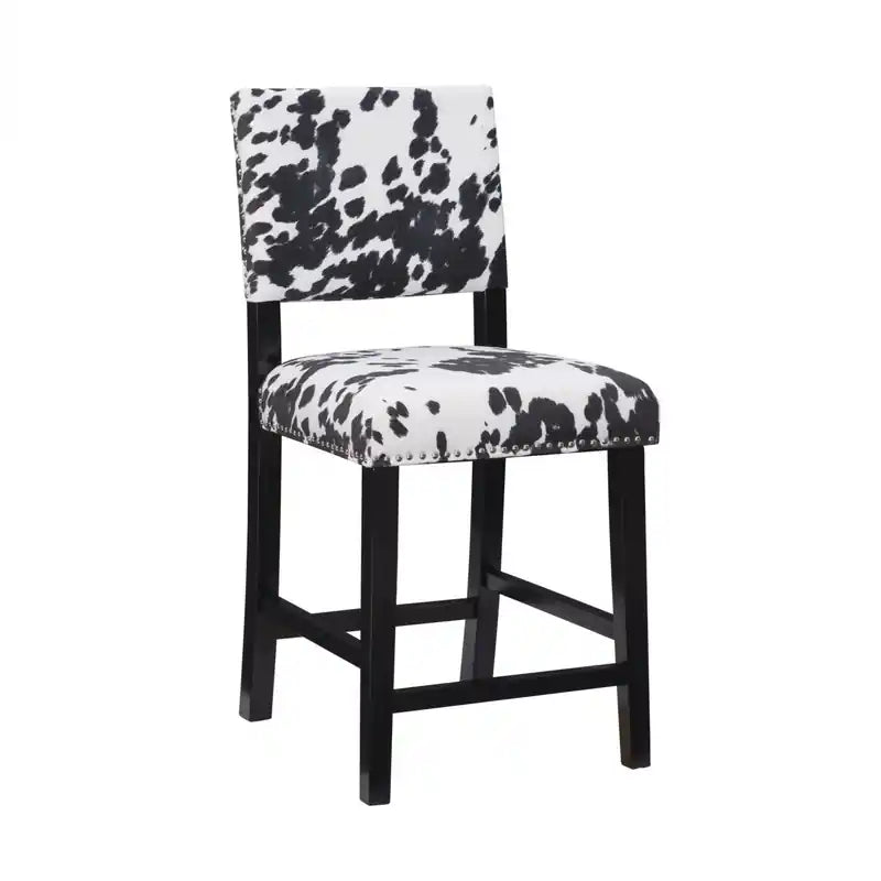 Corey Udder Madness Fabric Counter-Height Stool