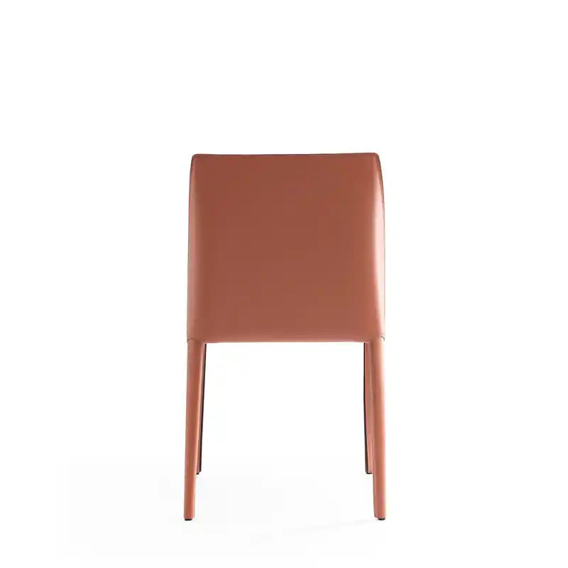 Chaises de salle à manger en cuir pleine fleur – Argile