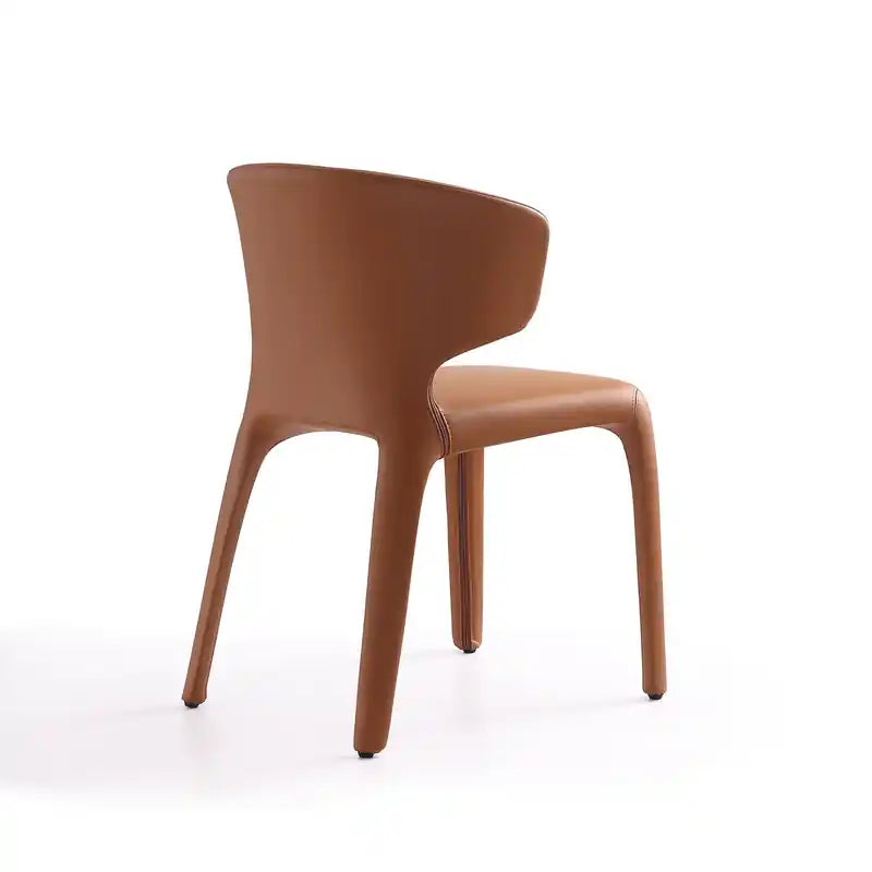 Chaises de salle à manger en similicuir - Saddle