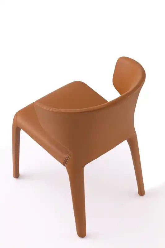 Chaises de salle à manger en similicuir - Saddle