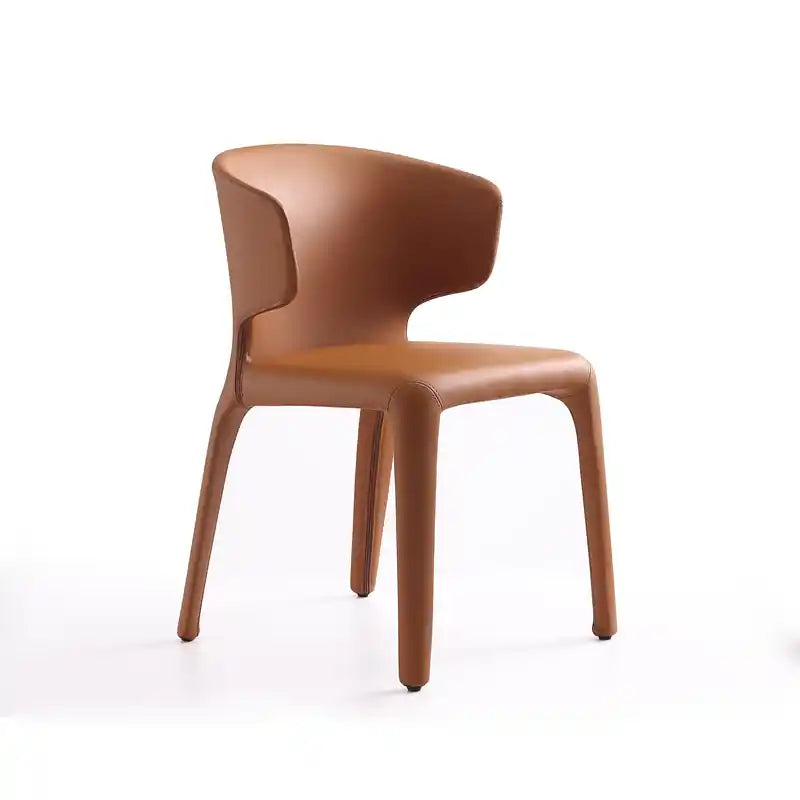 Chaises de salle à manger en similicuir - Saddle