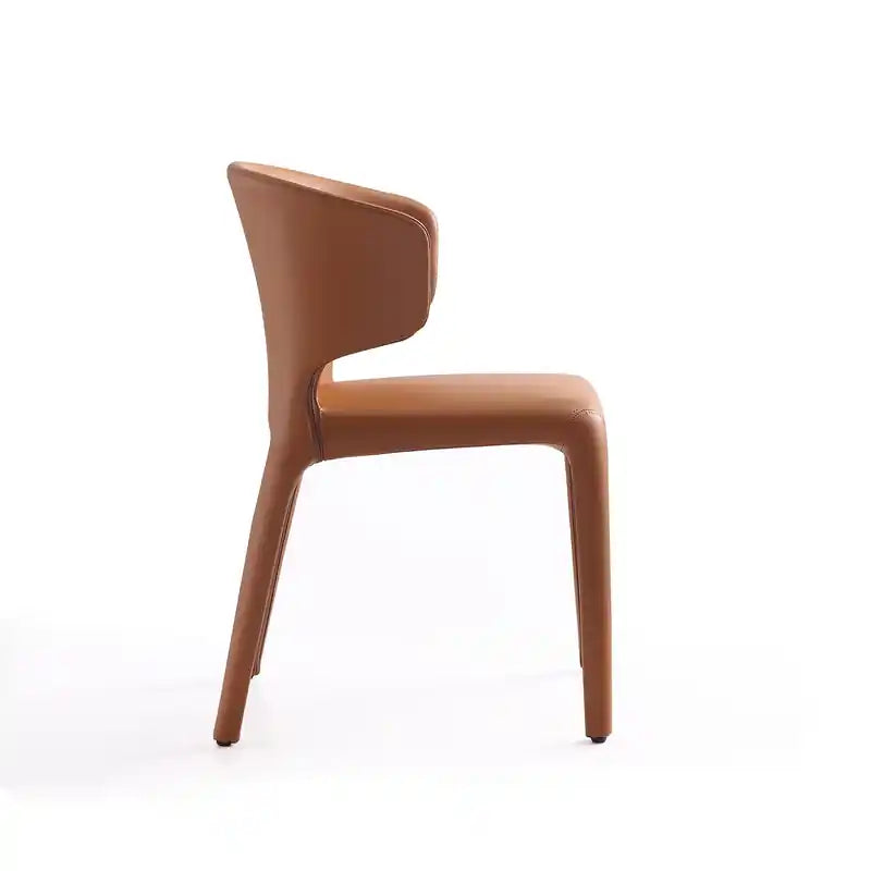 Chaises de salle à manger en similicuir - Saddle