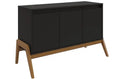 Manhattan Comfort Mid-Century Modern Gales 48.50 Sideboard with Solid Wood Legs