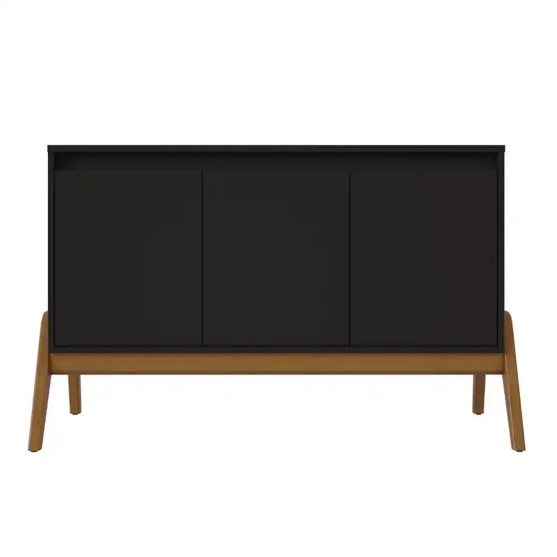Buffet Mid-Century Modern 48,50 avec pieds en bois massif