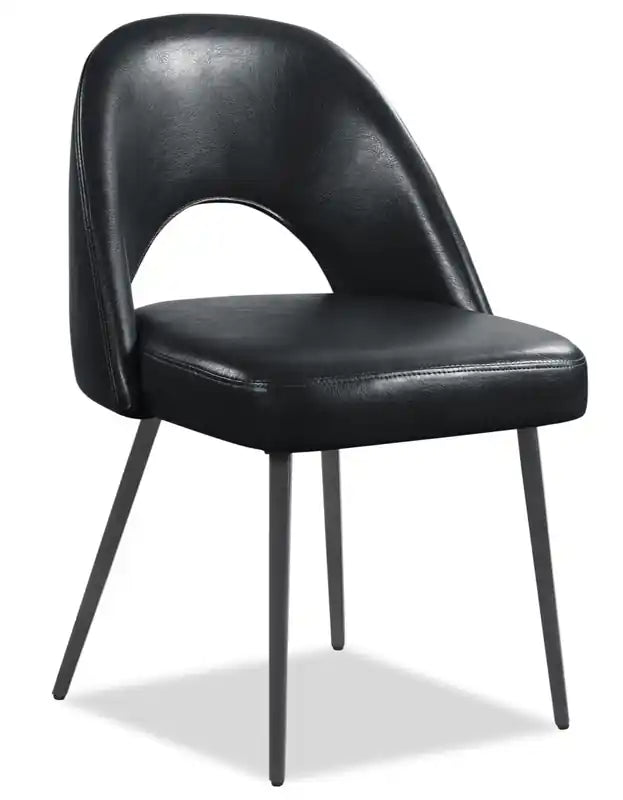 Elijah Dining Chair with Vegan Leather Fabric