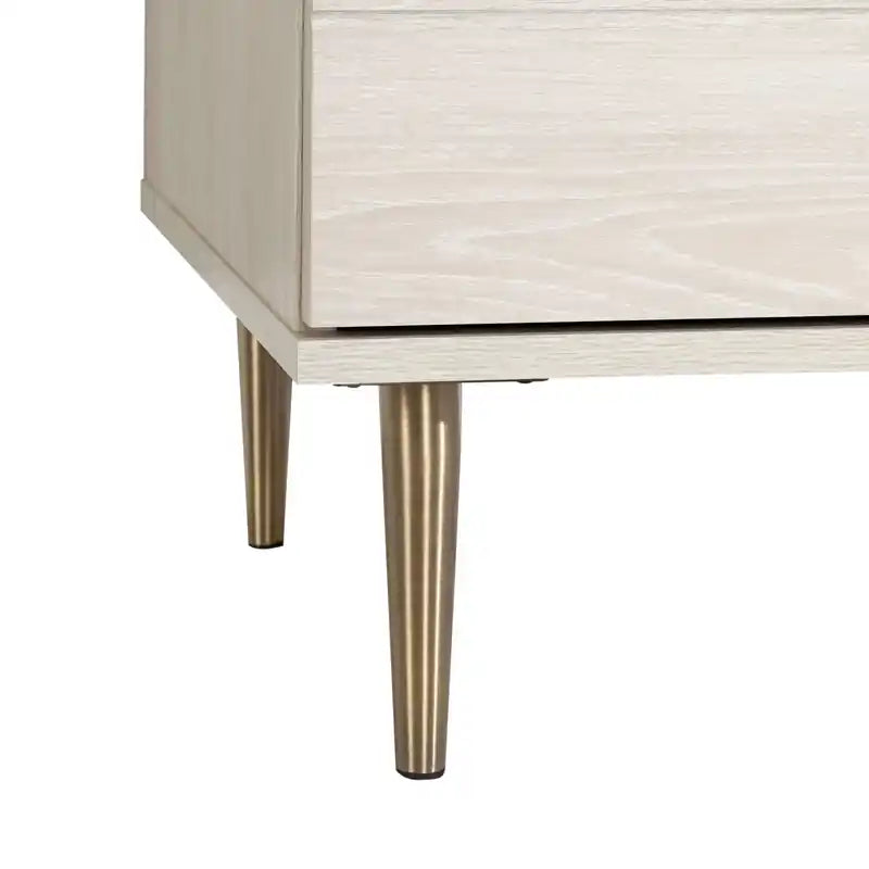 Commode de chambre à coucher, 5 tiroirs, 74 x 132 cm, Fabriquée au Canada, Glamour