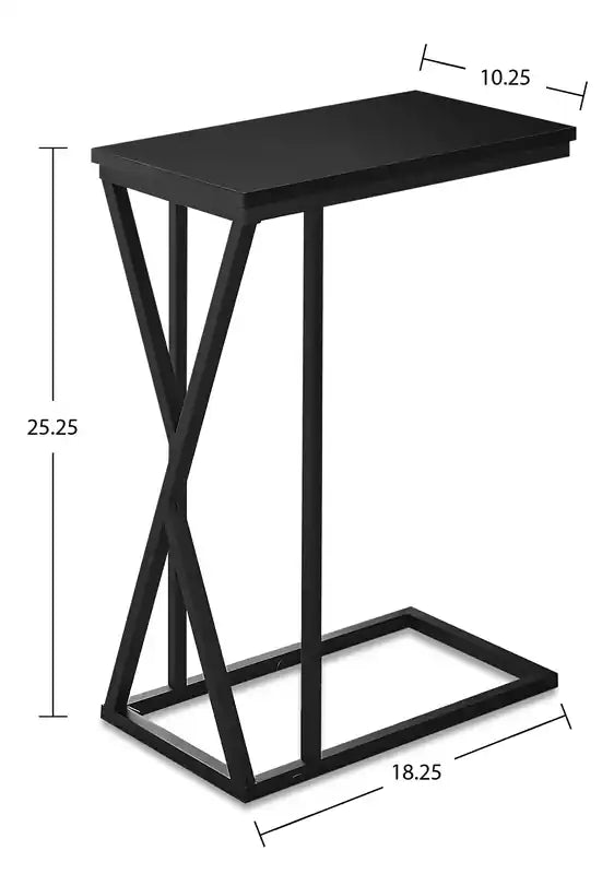 Table d'appoint en C 10,25