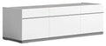 Marla 47 Modern TV Stand with Storage and Cable Management for TVs up to 50- White
