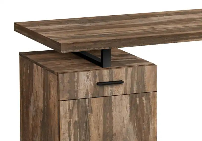 47.25 Bureau réversible avec tiroir et armoire