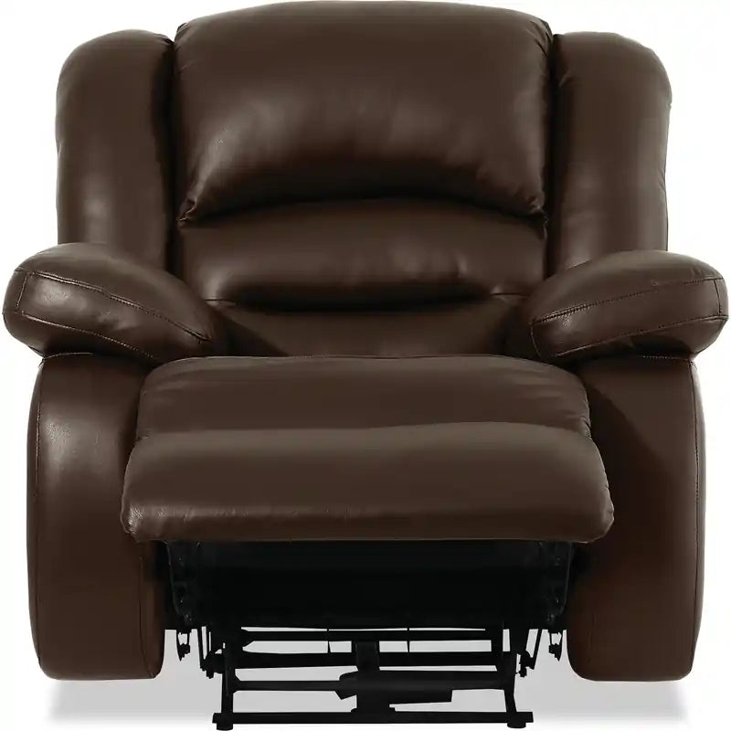 Fauteuil inclinable électrique 42 en cuir véritable