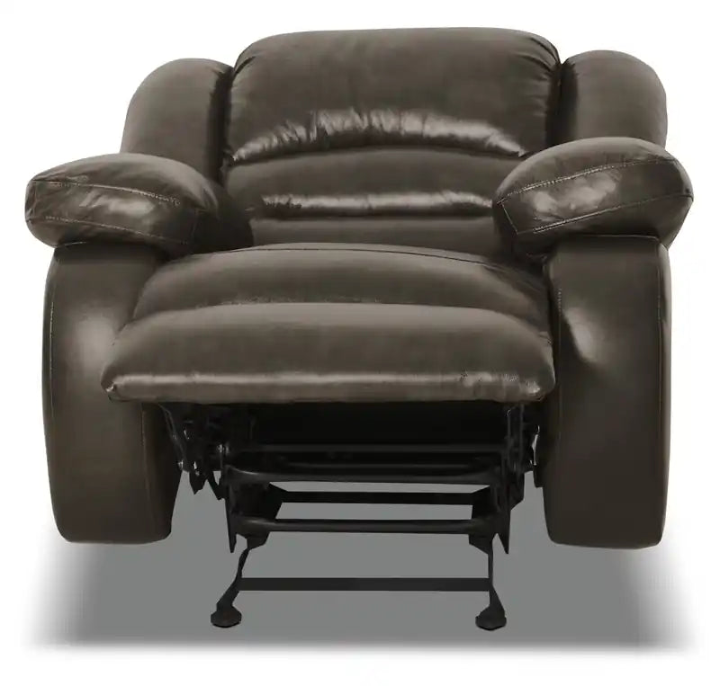 Fauteuil inclinable électrique 42 en cuir véritable