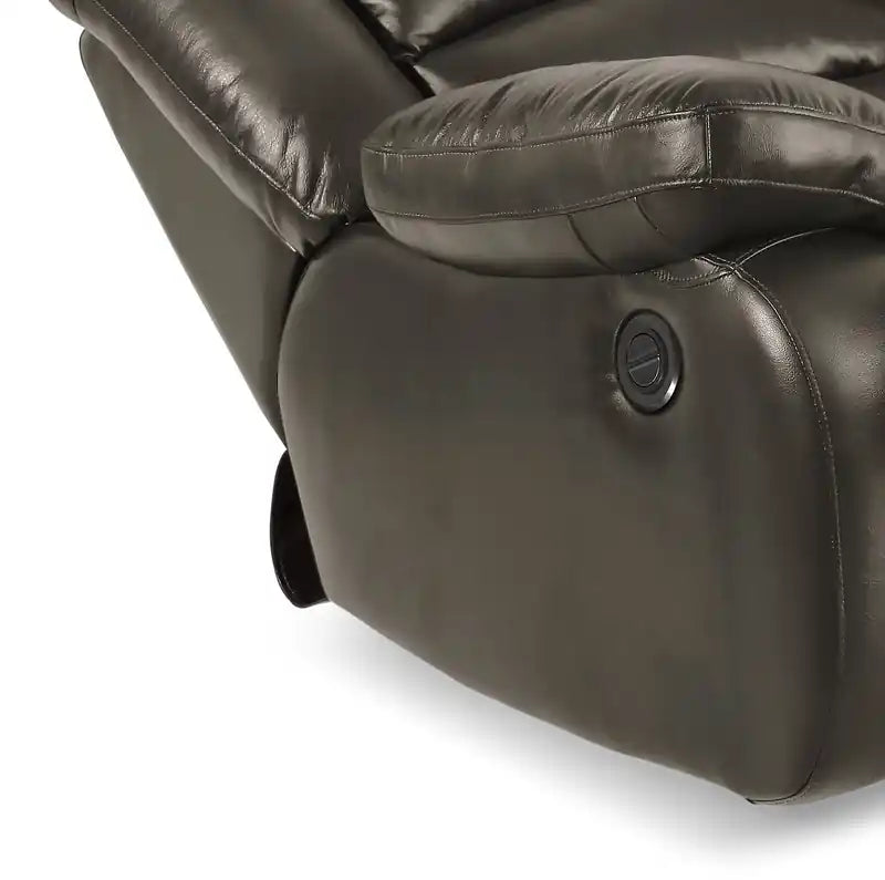 Fauteuil inclinable électrique 42 en cuir véritable